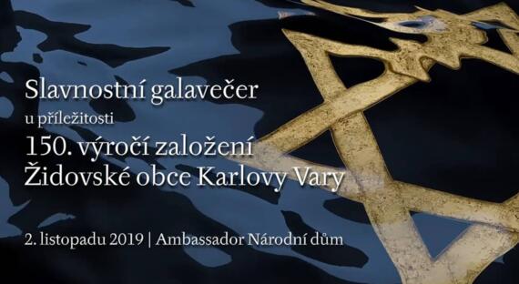 150.výročí založení Židovské obce Karlovy Vary 2019